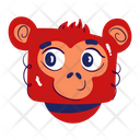 پیش‌نمایش فایل monkey-7456083 از پک استیکرهای حیوانات