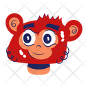 پیش‌نمایش فایل monkey-7456131 از پک استیکرهای حیوانات