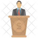 پیش‌نمایش فایل financial-speaker از پک کسب و کار ۱