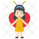 پیش‌نمایش فایل butterfly-wings-girl از پک کارتون کودکان