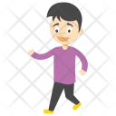 پیش‌نمایش فایل cartoon-boy-walking از پک کارتون کودکان