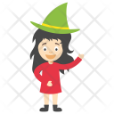 پیش‌نمایش فایل cartoon-girl-witch از پک کارتون کودکان