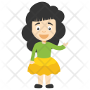 پیش‌نمایش فایل cartoon-girl از پک کارتون کودکان