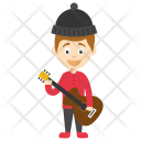 پیش‌نمایش فایل cartoon-guitarist از پک کارتون کودکان