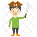 پیش‌نمایش فایل cartoon-pirate-boy از پک کارتون کودکان