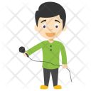 پیش‌نمایش فایل cartoon-singer-boy از پک کارتون کودکان