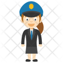 پیش‌نمایش فایل girl-cop-cartoon از پک کارتون کودکان