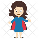 پیش‌نمایش فایل girl-superhero از پک کارتون کودکان