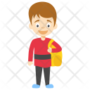 پیش‌نمایش فایل schoolboy-cartoon-2 از پک کارتون کودکان