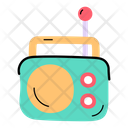 پیش‌نمایش فایل a-drawing-icon-vector-of-radio-7476276 از پک پادکست