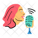 پیش‌نمایش فایل female-podcaster-7476323 از پک پادکست