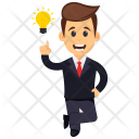 پیش‌نمایش فایل businessman-idea از پک شخصیت‌های کسب و کار
