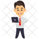پیش‌نمایش فایل businessman-using-laptop-2 از پک شخصیت‌های کسب و کار