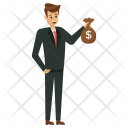 پیش‌نمایش فایل businessman-holding-money-bag-2 از پک افراد کسب و کار