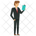 پیش‌نمایش فایل businessman-reading-2 از پک افراد کسب و کار