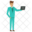 پیش‌نمایش فایل businessman-using-notebook از پک افراد کسب و کار