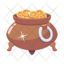 پیش‌نمایش فایل coins-cauldron-7679991 از پک گنج