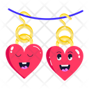 پیش‌نمایش فایل heart-earrings-7945027 از پک استیکرهای روز مادر مبارک