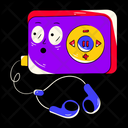پیش‌نمایش فایل music-player-7910585 از پک استیکرهای موسیقی