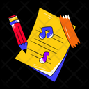 پیش‌نمایش فایل songwriting-7910560 از پک استیکرهای موسیقی
