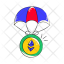 پیش‌نمایش فایل ethereum-airdrop-7930882 از پک استیکرهای ارز دیجیتال