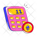 پیش‌نمایش فایل ethereum-calculation-7930893 از پک استیکرهای ارز دیجیتال