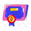 پیش‌نمایش فایل ethereum-certificate-7930880 از پک استیکرهای ارز دیجیتال