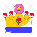 پیش‌نمایش فایل ethereum-crown-7930915 از پک استیکرهای ارز دیجیتال