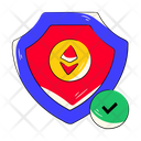 پیش‌نمایش فایل ethereum-security-7930890 از پک استیکرهای ارز دیجیتال