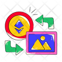 پیش‌نمایش فایل ethereum-trade-7930889 از پک استیکرهای ارز دیجیتال
