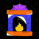 پیش‌نمایش فایل fireplace-7909465 از پک استیکرهای جادوگر