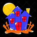 پیش‌نمایش فایل haunted-house-7909500 از پک استیکرهای جادوگر