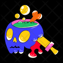 پیش‌نمایش فایل skull-stab-7909530 از پک استیکرهای جادوگر