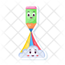 پیش‌نمایش فایل cute-pencil-8019169 از پک استیکر نقاشی
