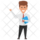 پیش‌نمایش فایل presenter-2 از پک افراد اداری