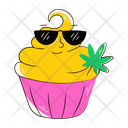 پیش‌نمایش فایل weed-cupcake-7909557 از پک علف هرز (ماریجوانا)