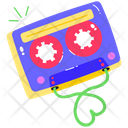 پیش‌نمایش فایل audio-cassette-7942201 از پک روز ولنتاین