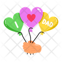 پیش‌نمایش فایل heart-balloons-7963607 از پک روز پدر