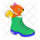 پیش‌نمایش فایل squirrel-shoe-7987811 از پک سفر
