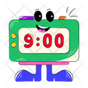 پیش‌نمایش فایل digital-clock-7987749 از پک صبح بخیر