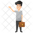 پیش‌نمایش فایل businessman-off-to-home از پک شخصیت‌های کارتونی کسب و کار
