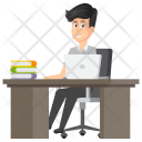 پیش‌نمایش فایل desk-570 از پک شخصیت‌های کارتونی کسب و کار