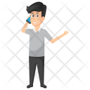پیش‌نمایش فایل personal-call از پک شخصیت‌های کارتونی کسب و کار