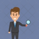 پیش‌نمایش فایل business-investigator-1 از پک شخصیت‌های نیم‌تنه ایده و مفهوم کسب و کار