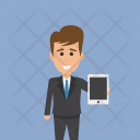 پیش‌نمایش فایل businessman-585 از پک شخصیت‌های نیم‌تنه ایده و مفهوم کسب و کار