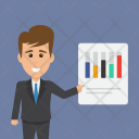 پیش‌نمایش فایل businessman-giving-presentation-6 از پک شخصیت‌های نیم‌تنه ایده و مفهوم کسب و کار
