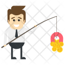 پیش‌نمایش فایل businessman-fishing-money از پک Businessman Activities 