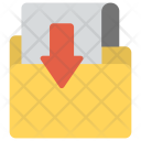 پیش‌نمایش فایل download-folder-89 از پک آیکن‌های مسطح مدیریت داده ۲