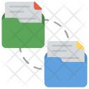 پیش‌نمایش فایل exchange-file-7 از پک آیکن‌های مسطح مدیریت داده ۲