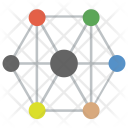 پیش‌نمایش فایل mesh-network از پک آیکن‌های مسطح مدیریت داده ۲